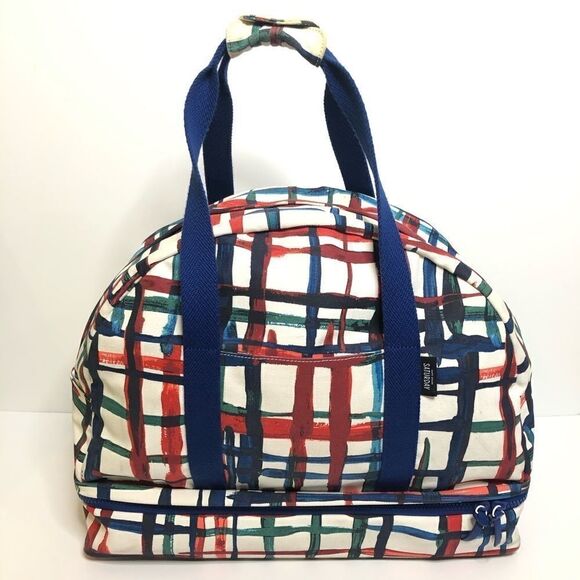 Kate Spade Saturday  The Weekender painted plaid - Picture 1 of 8